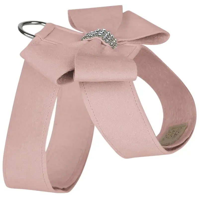 Nouveau Bow Tinkie Dog Harness Rosewood