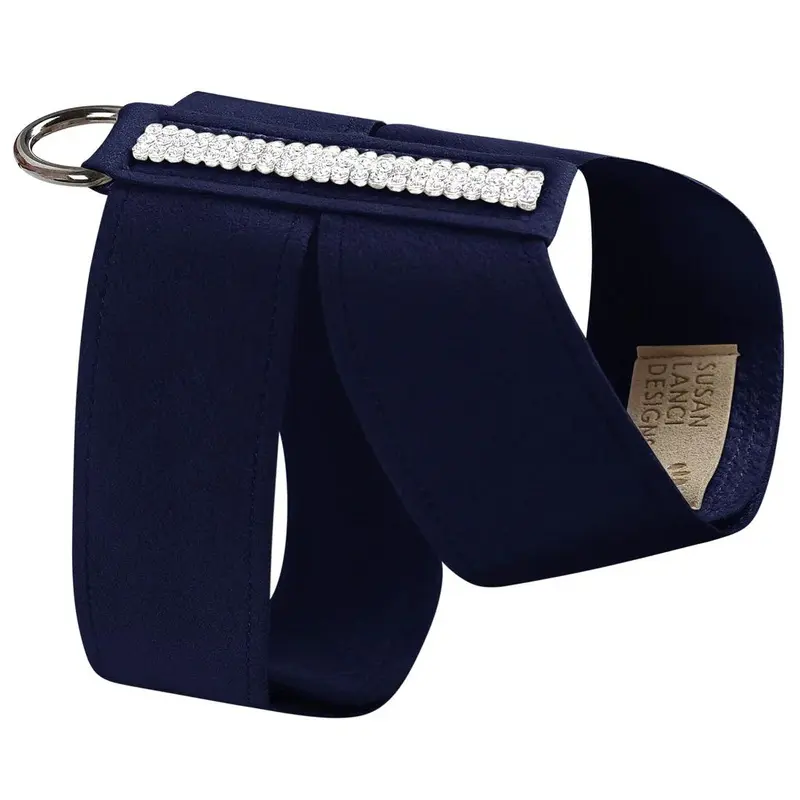 3 Row Giltmore Tinkie Dog Harness Indigo