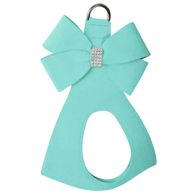 Nouveau Bow Step In Dog Harness Tiffi Blue