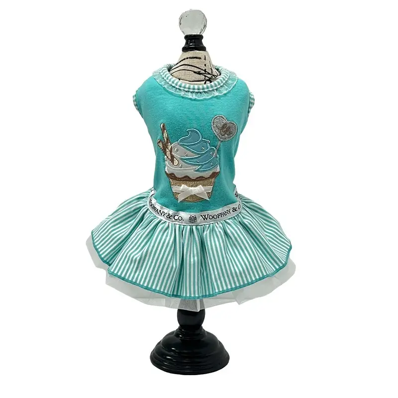 Wooffany & Co. Ice Cream Dog Dress