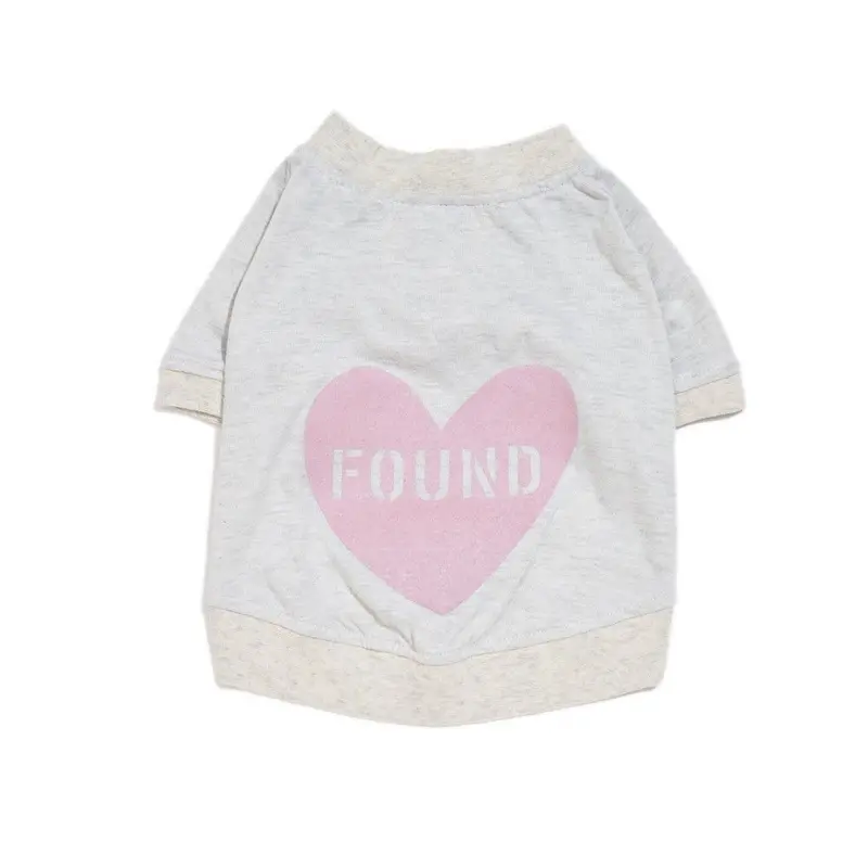 Big Full Heart Dog Tee Heather Gray/Mauve