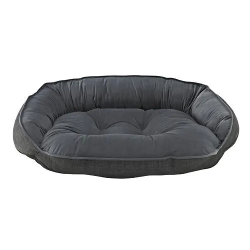 Storm Microlinen Crescent Dog Bed