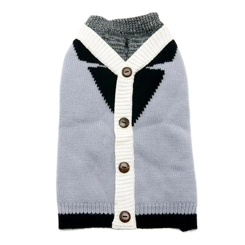 Professor Cardigan Dog Sweater
