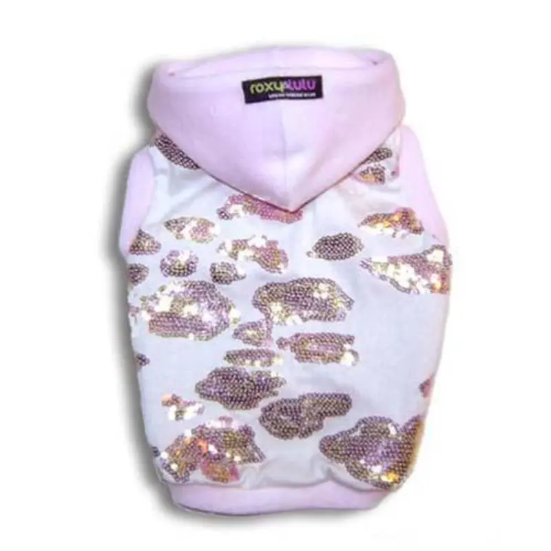Bling Sequin Dog Hoodie