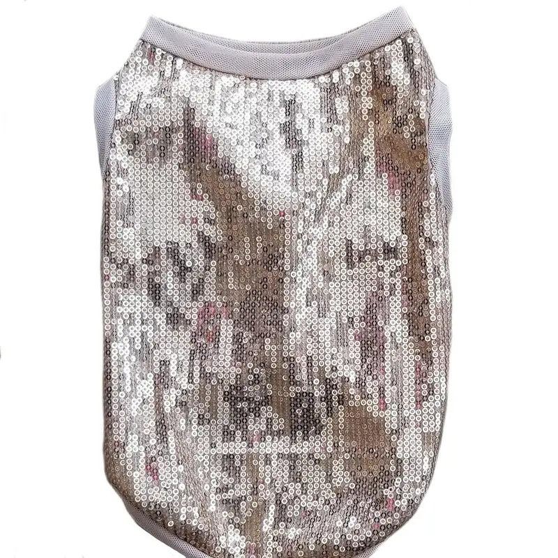 Gold Sequin Dog Tank