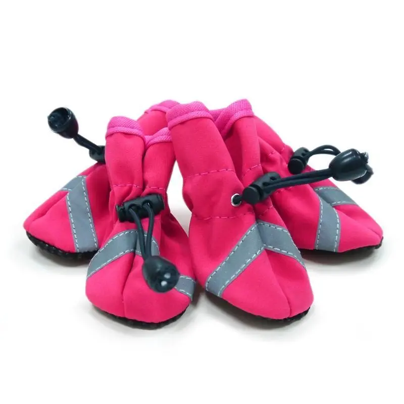 Slip On Paws Dog Booties Pink