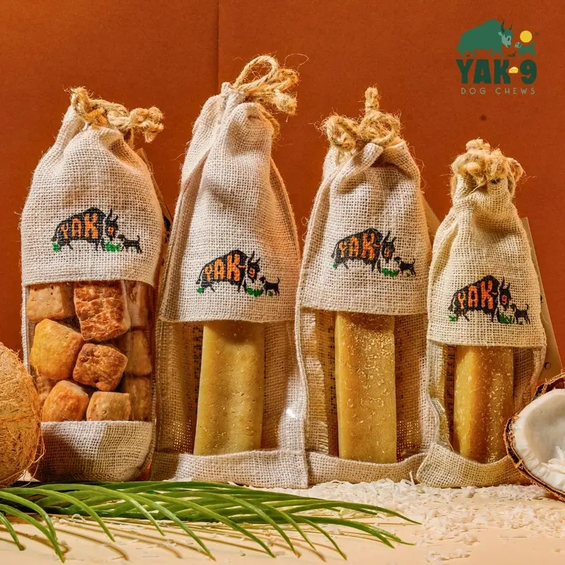 Coconut Yak Cheese Dog Chews