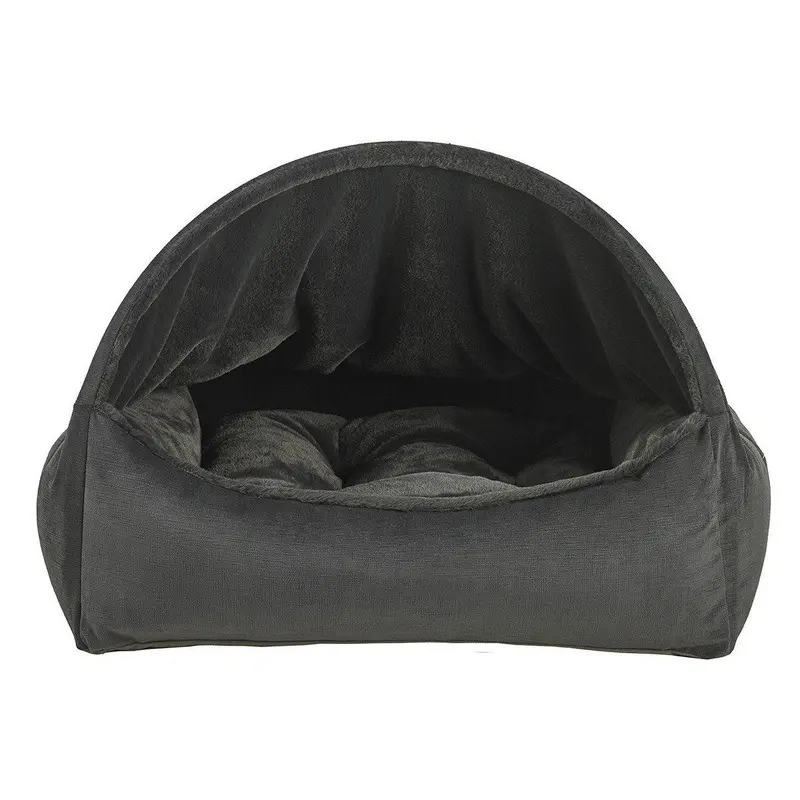 Galaxy Dream Fur Canopy Dog Bed