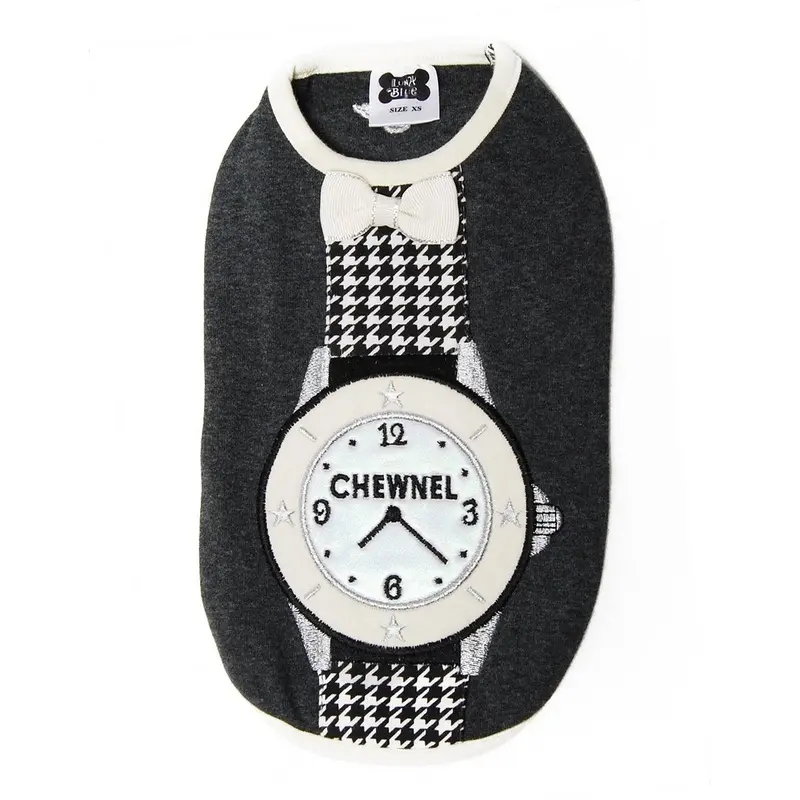 Chewnel Classic Watch Dog Tank Vintage Black