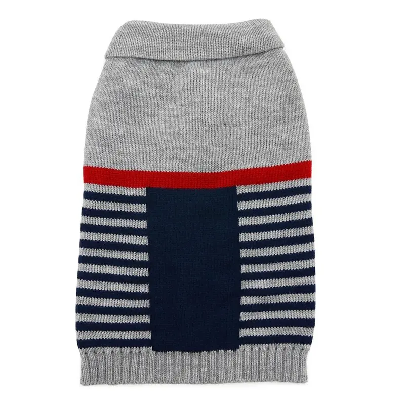 Preppy Necktie Dog Sweater