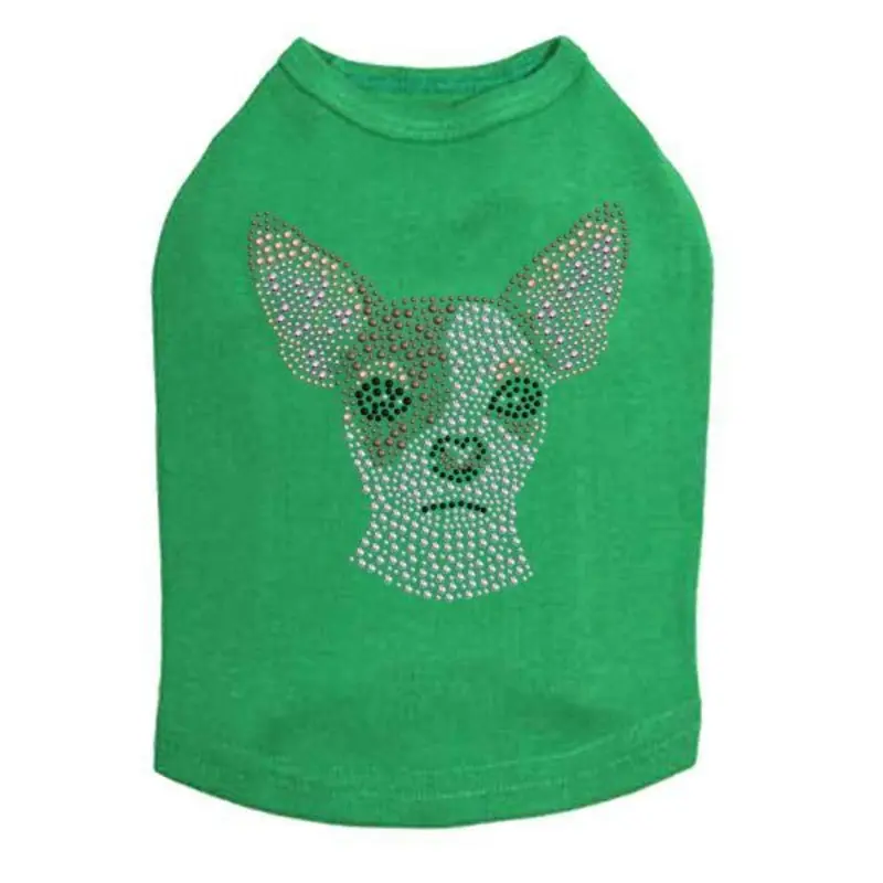 Chihuahua Rhinestone Dog Tank