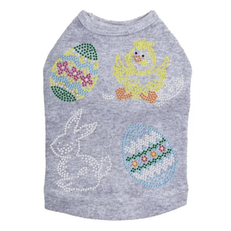 Easter Assortment Rhinestone Dog Tank