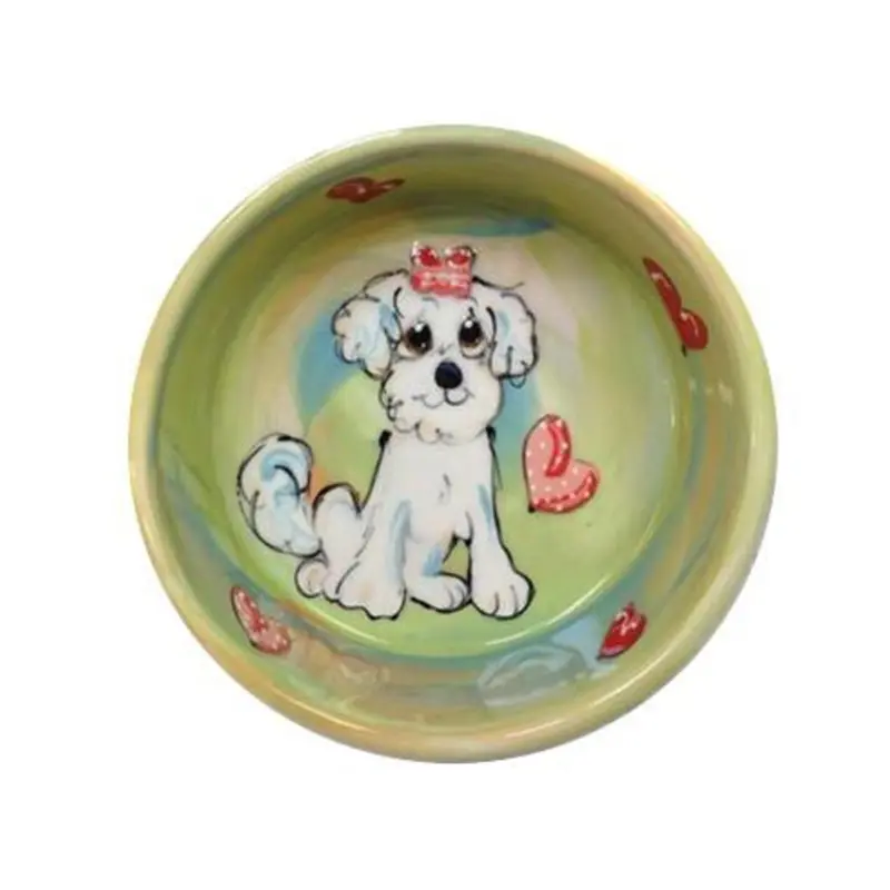 Bichon Frise 8 Dog Bowl
