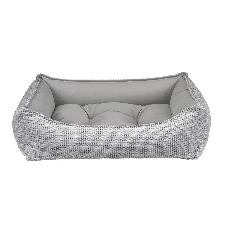 Glacier Chenille Scoop Dog Bed