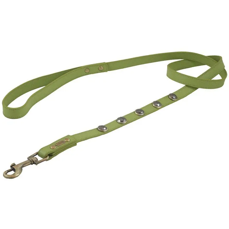Hematite Pebble Dog Leash