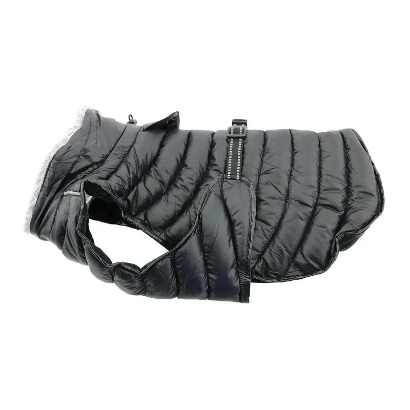 Alpine Extreme Weather Puffer Dog Coat Black