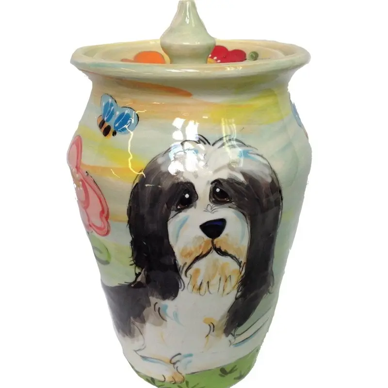 Bearded Collie 1 Dog Urn