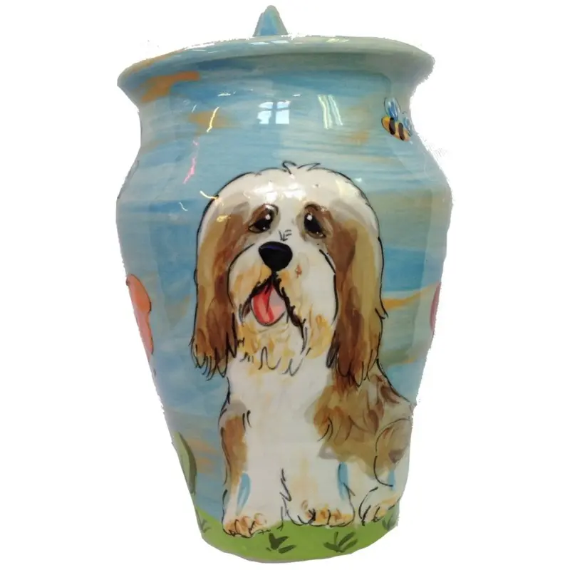 Bearded Collie 2 Dog Urn