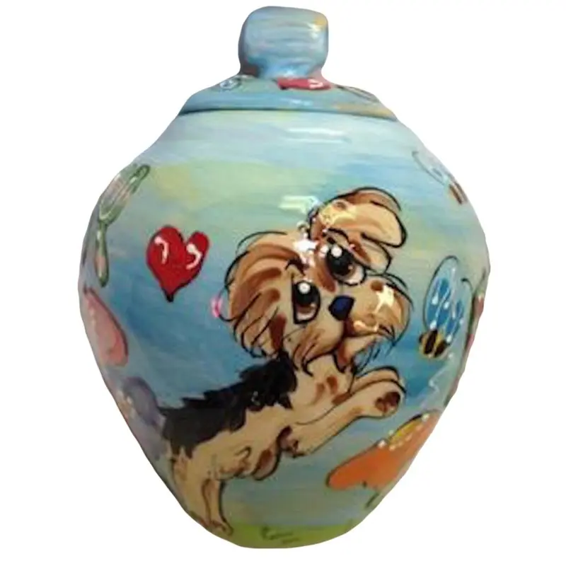 Yorkshire Terrier 4 Dog Urn