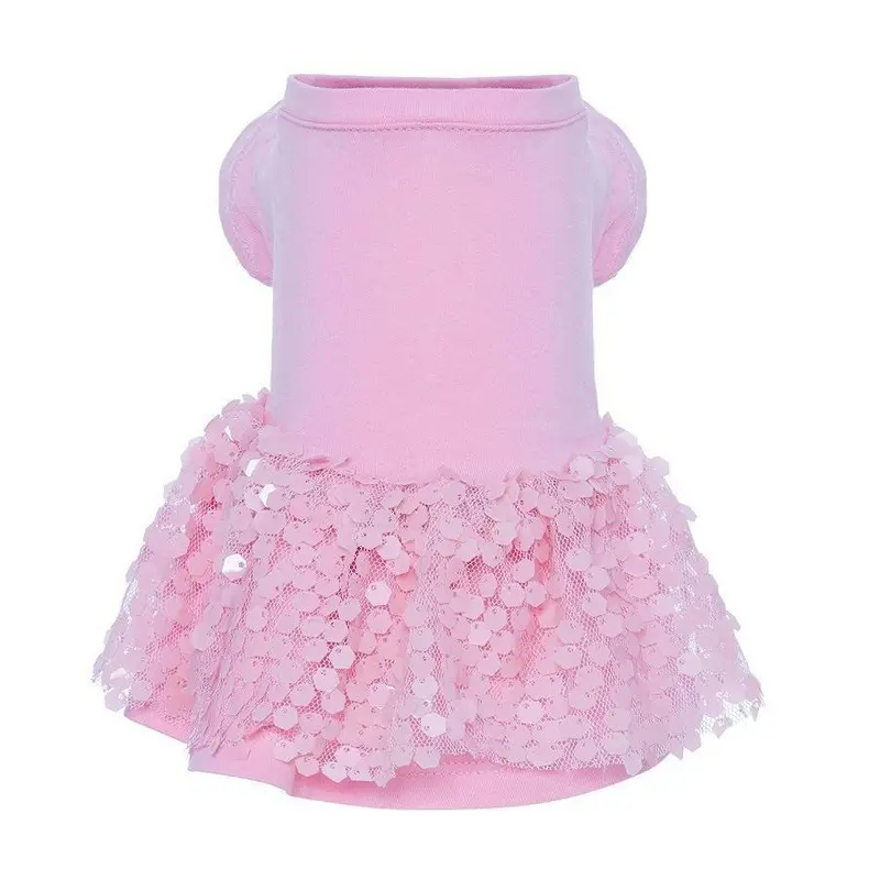Pinky Dog Dress Medium