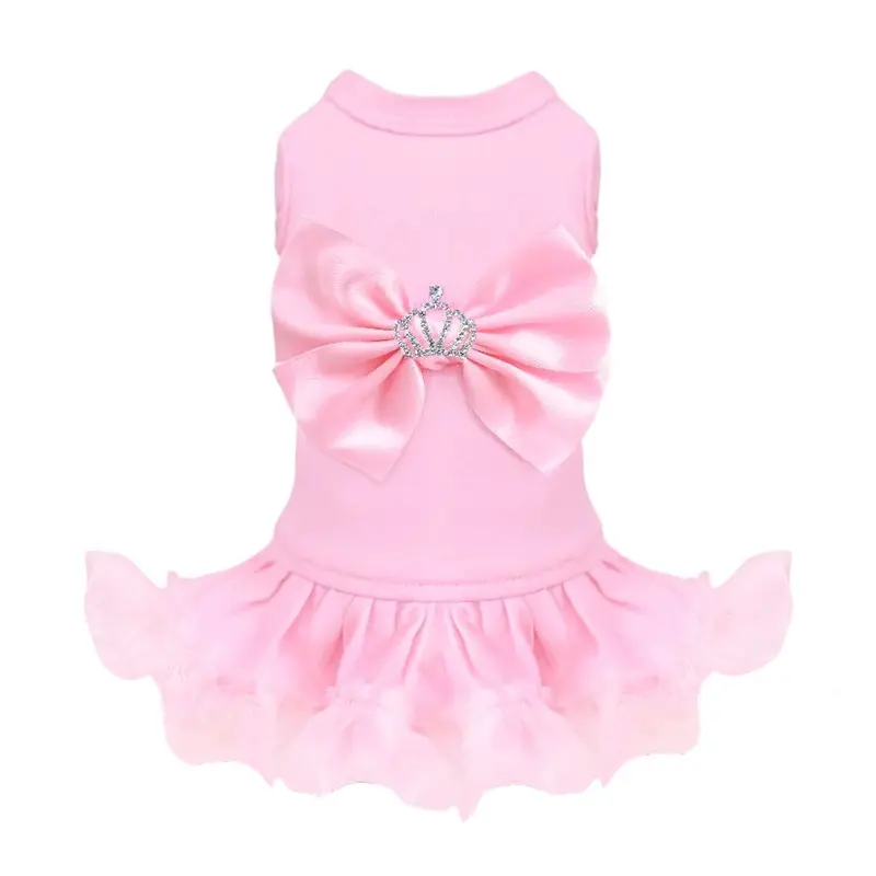 Royal Princess Dog Dress Pink