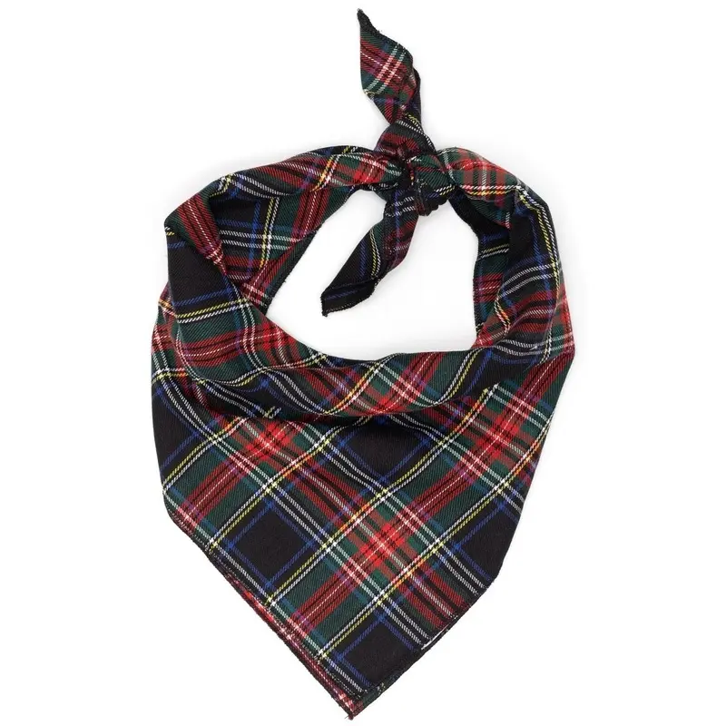 Black Stewart Dog Bandana
