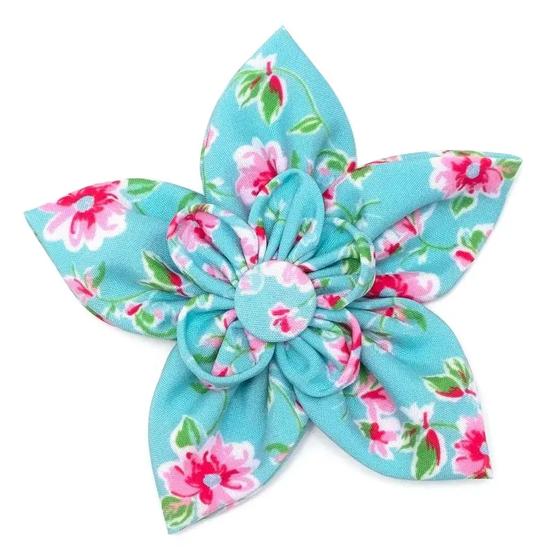 Watercolor Floral Dog Collar Flower