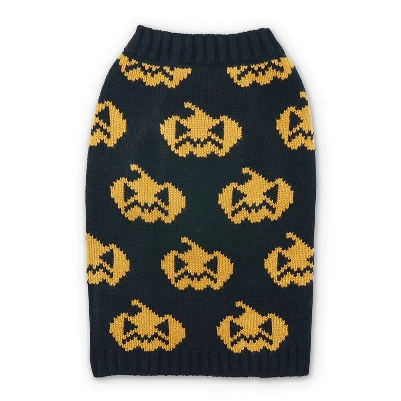Jack O Lantern Dog Sweater