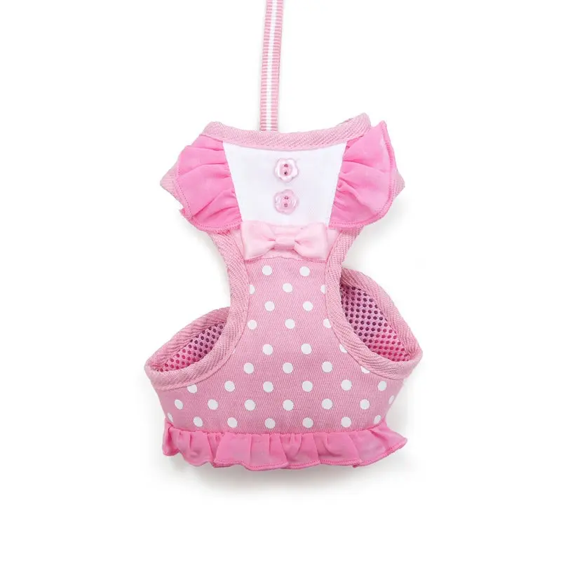 EasyGO Bow Dots Step-In Dog Harness