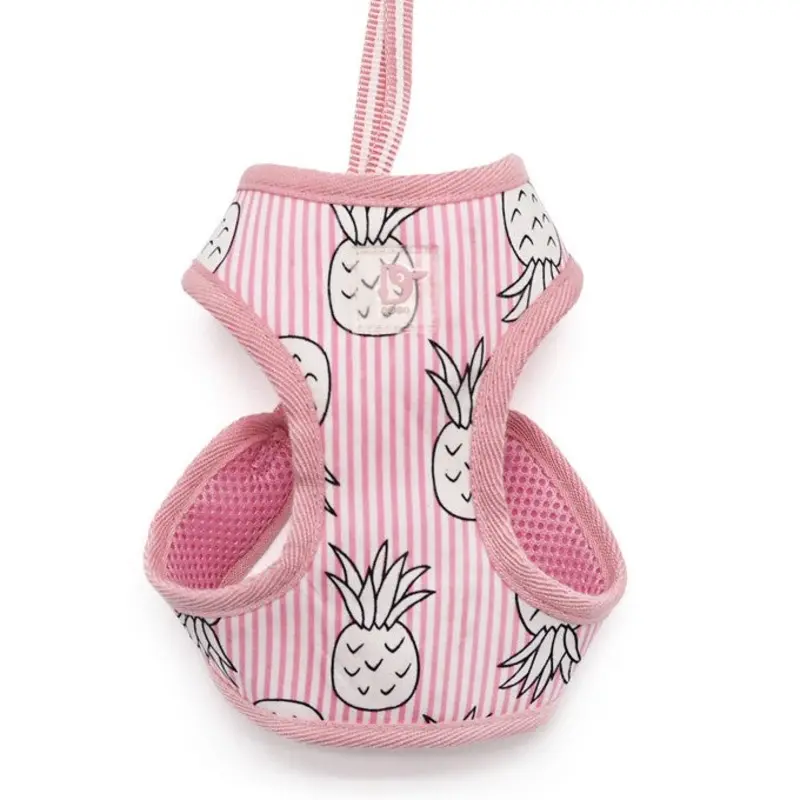 EasyGO Pineapple Stripe Step-In Dog Harness