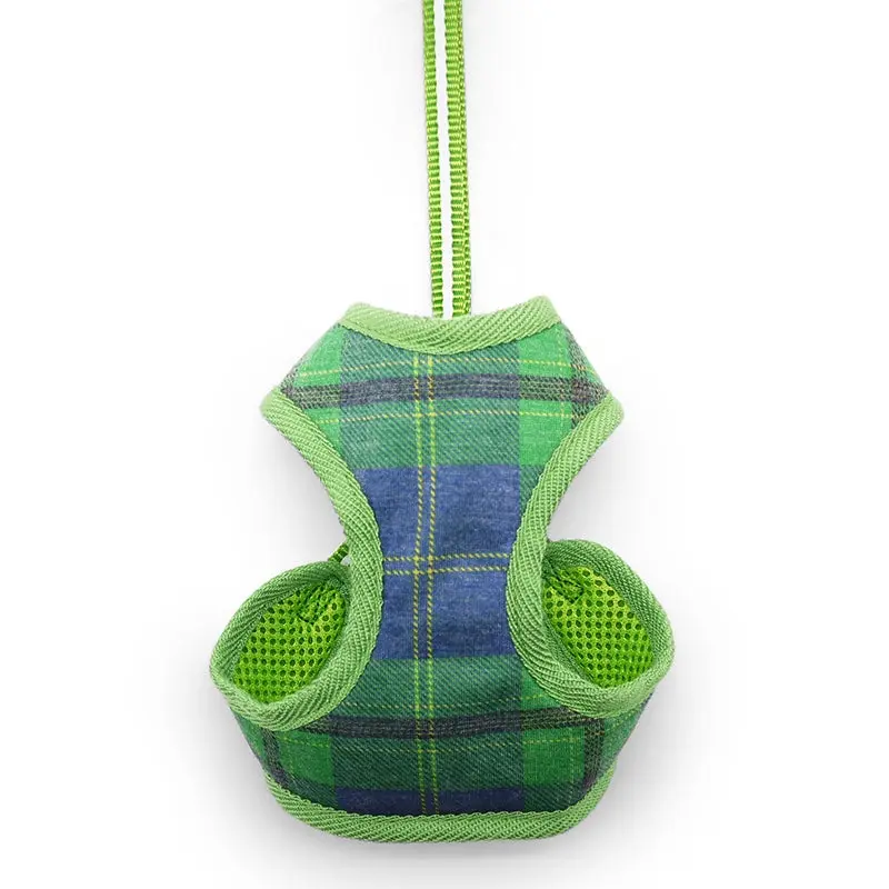 EasyGO Plaid Step-In Dog Harness