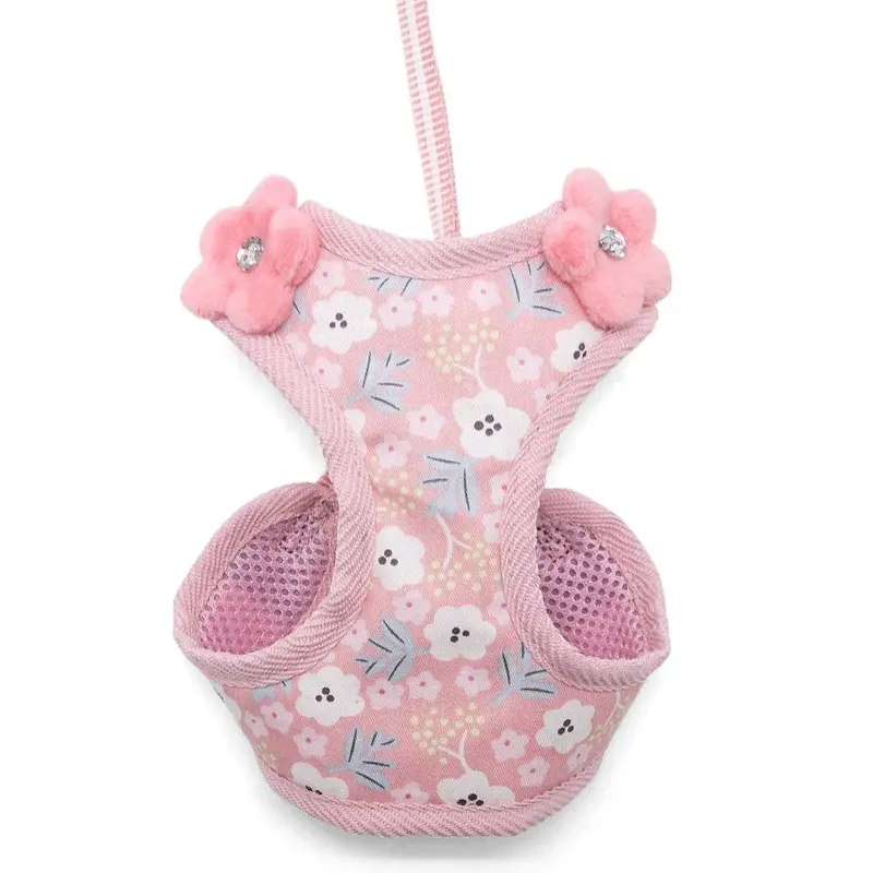 EasyGO Sweet Floral Step-In Dog Harness