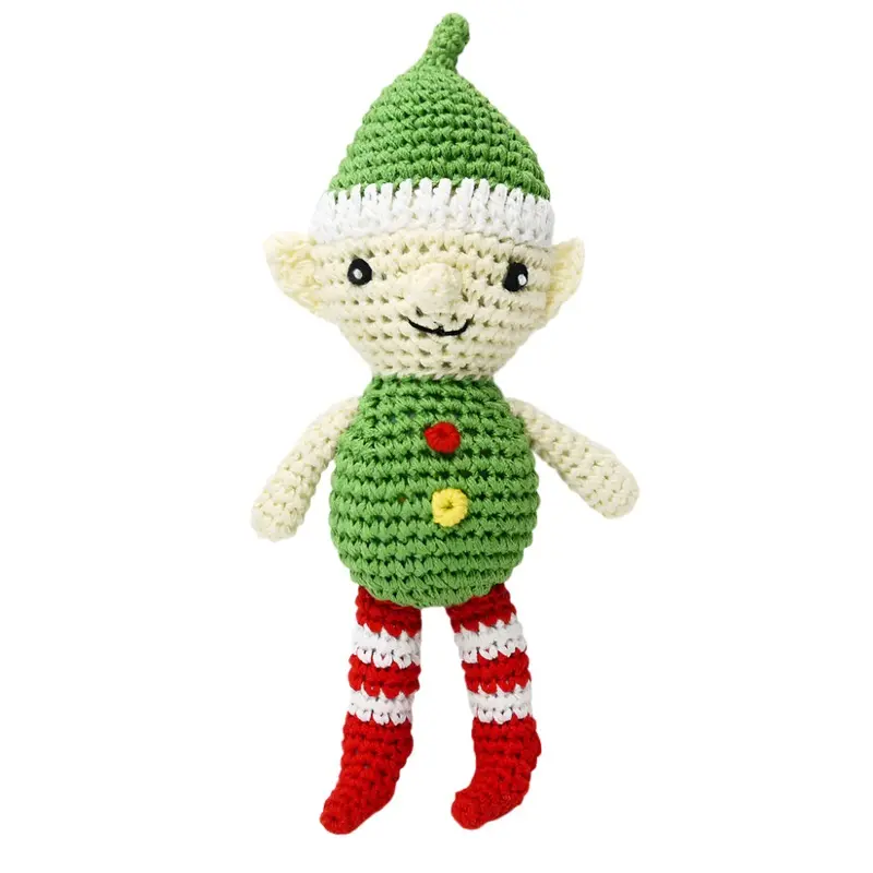 Elf Crochet Dog Toy