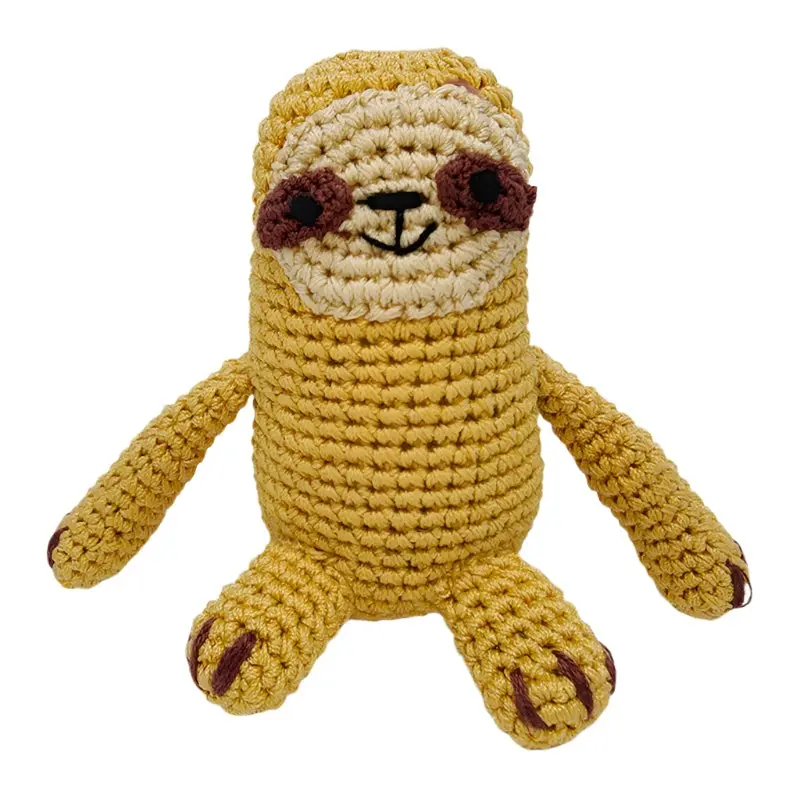 Sloth Crochet Dog Toy