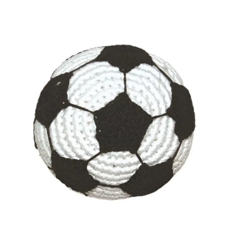 Soccer Ball Crochet Dog Toy