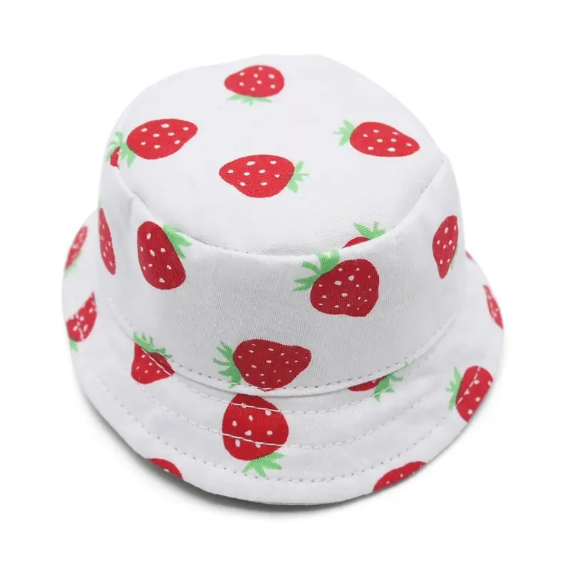 Bucket Dog Hat Strawberry