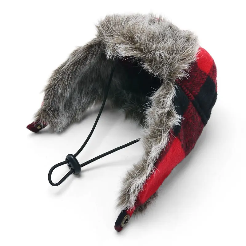 Trapper Dog Hat Plaid