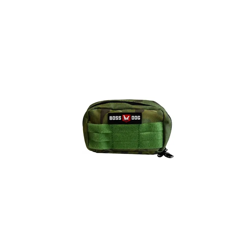 Boss Dog Tactical Molle Harness Bag Green Camo SM