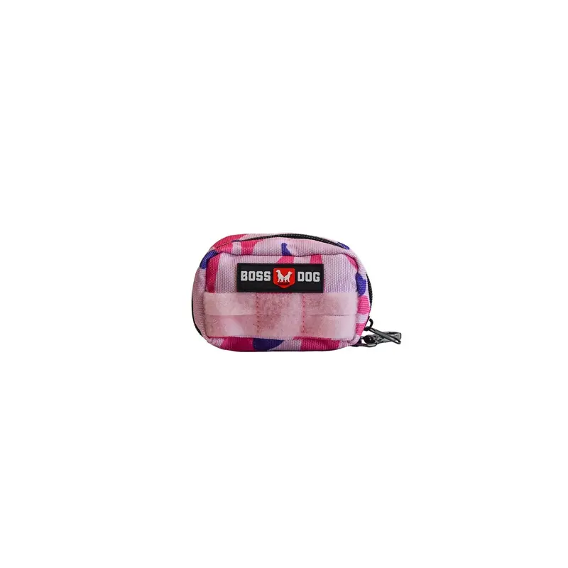 Boss Dog Tactical Molle Harness Bag Pink Camo SM