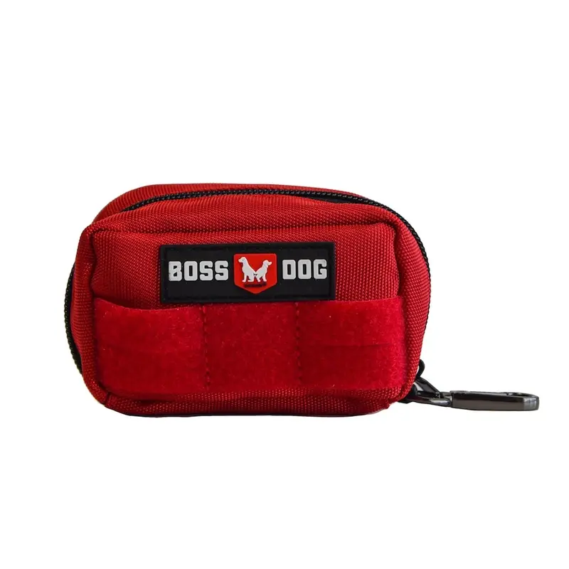 Boss Dog Tactical Molle Harness Bag Red SM