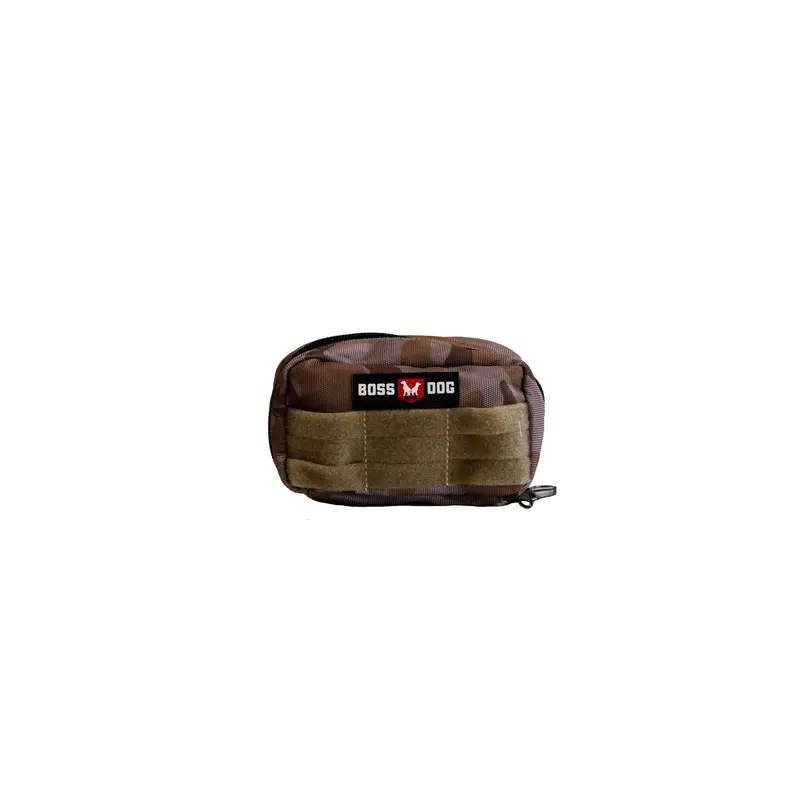 Boss Dog Tactical Molle Harness Bag Tan Camo SM