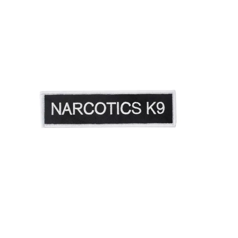 Boss Dog Tactical Harness Patch Narcotics K9 LG