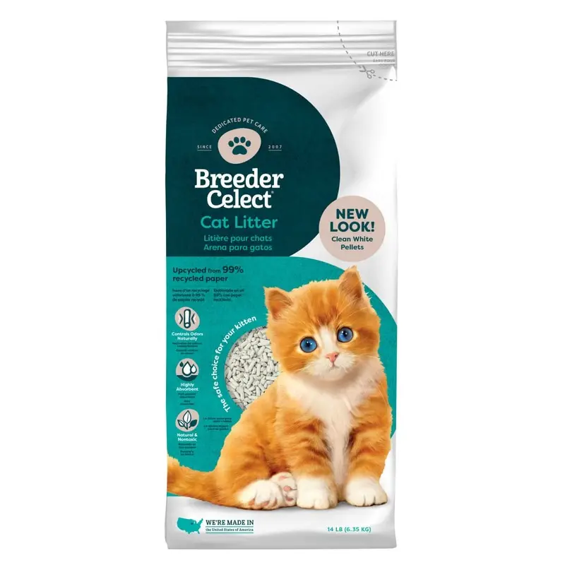 Breeder Celect Cat Litter 1ea/14 lb