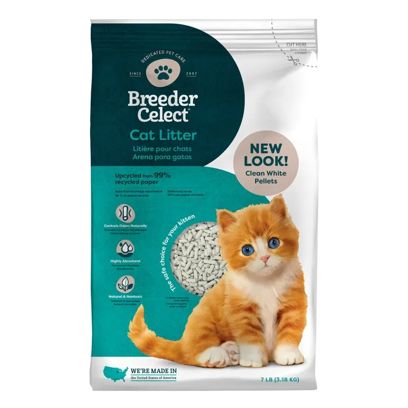 Breeder Celect Cat Litter 1ea/7 lb