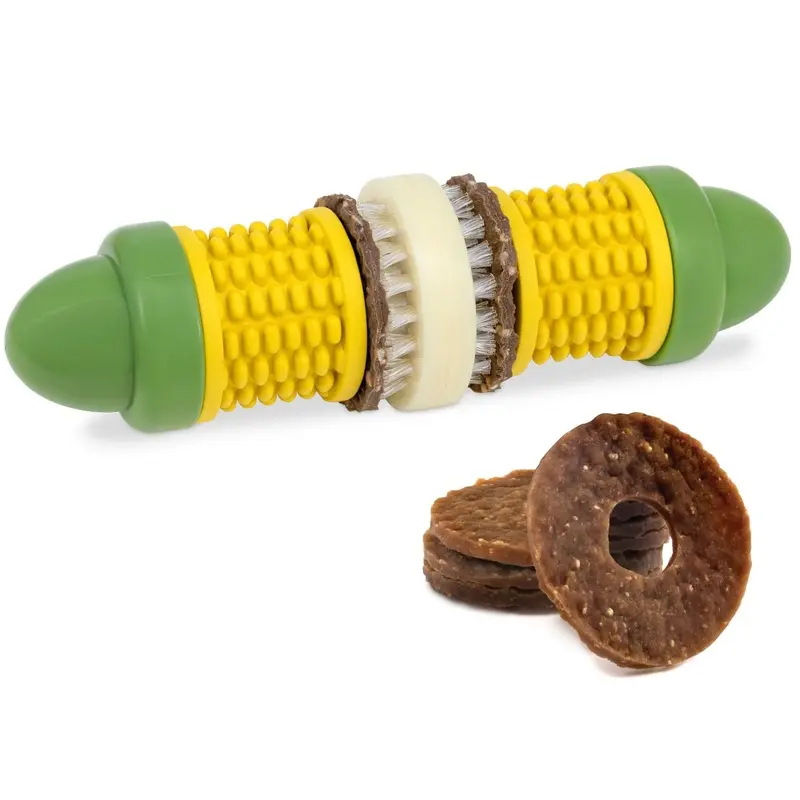 Busy Buddy Cravin Corncob Treat Holding Dog Toy MD/LG