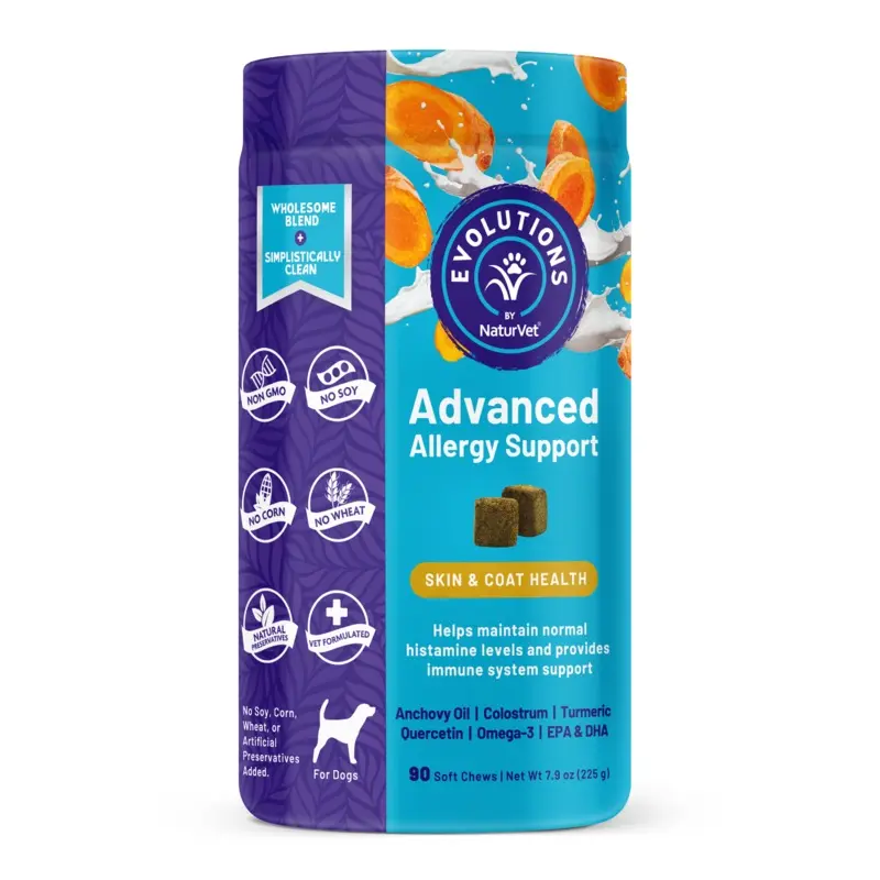 Evolutions by NaturVet Advanced Allergy Support Soft Chews 90ct