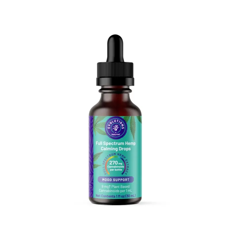Evolutions by NaturVet Calming Drops for Dogs  1oz