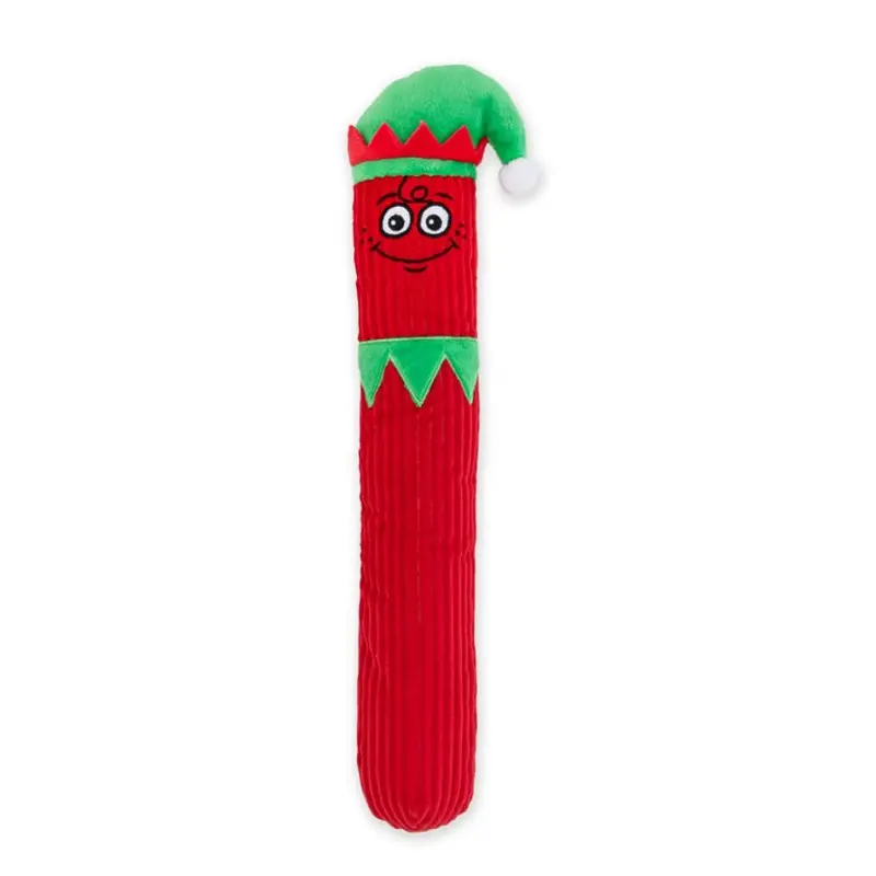 GURU Holiday Fry Guys Dog Toy Happy LG