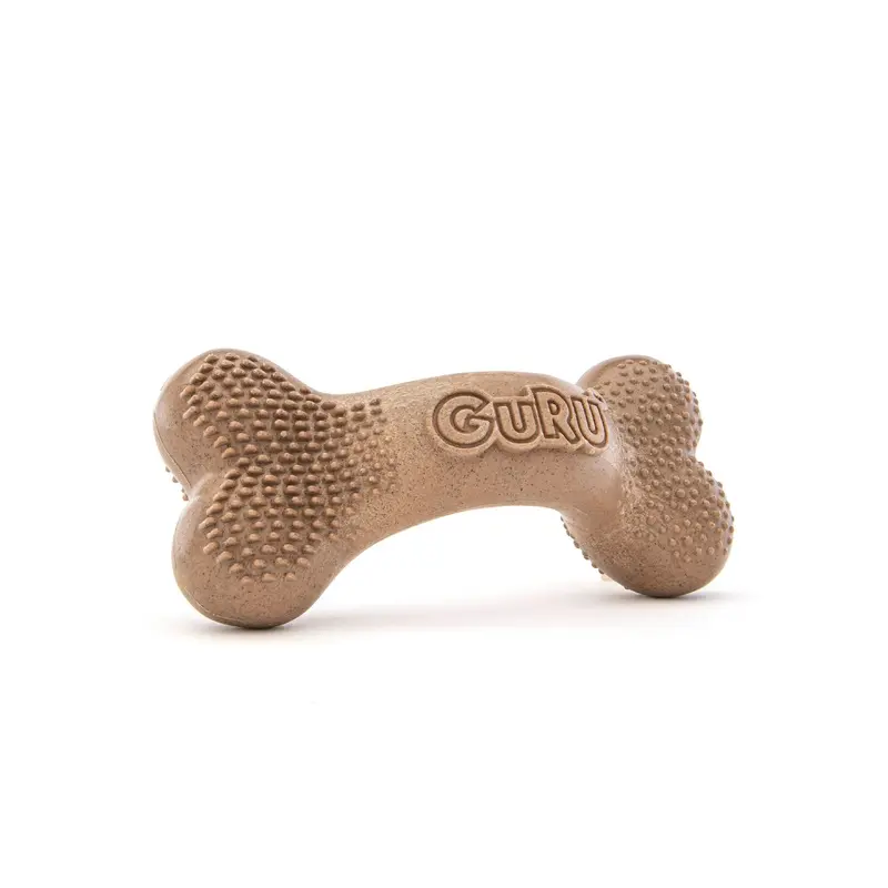 GURU Bone Dog Toy Bacon MD