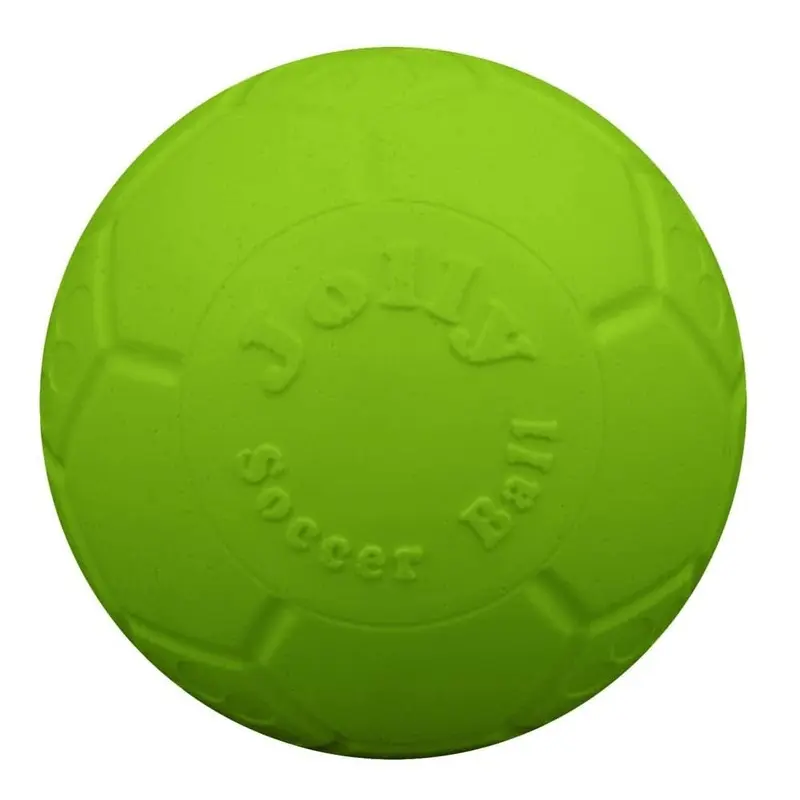 Jolly Pet Soccer Ball Boxed Dog Toy Green LG 8in